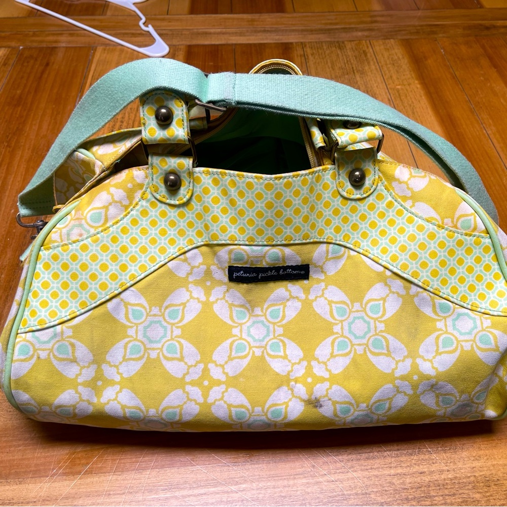 Petunia Pickle Bottom bright diaper bag